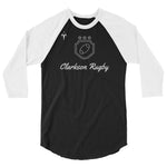 Clarkson Women's Rugby 3/4 sleeve raglan shirt
