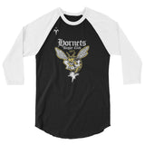 Hornets Rugby Club 3/4 sleeve raglan shirt