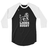 Lions Rugby 3/4 sleeve raglan shirt