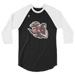 Vulcan Rugby 3/4 sleeve raglan shirt