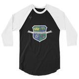 Kingwood Rugby Club Inc. 3/4 sleeve raglan shirt