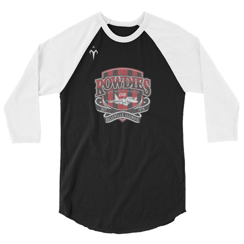 Rowdies Rugby 3/4 sleeve raglan shirt