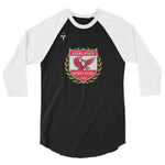 Keene State Rugby 3/4 sleeve raglan shirt