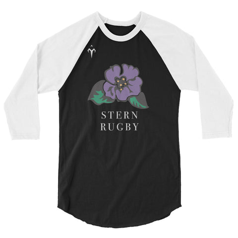 Stern Rugby 3/4 sleeve raglan shirt