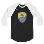 Pleasanton Cavaliers Rugby 3/4 sleeve raglan shirt