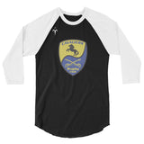 Pleasanton Cavaliers Rugby 3/4 sleeve raglan shirt