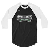 Renegades Girls Rugby 3/4 sleeve raglan shirt