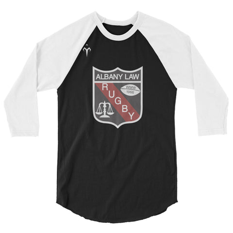 Albany Law Rugby 3/4 sleeve raglan shirt
