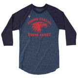 Rising Eagles Rugby 3/4 sleeve raglan shirt