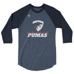 Plano Pumas Rugby 3/4 sleeve raglan shirt