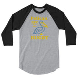 Pelicans RFC 3/4 sleeve raglan shirt