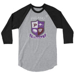 Pulaski Flyers 3/4 sleeve raglan shirt
