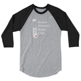 Boston Women’s Rugby Club 3/4 sleeve raglan shirt