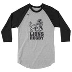 Lions Rugby 3/4 sleeve raglan shirt