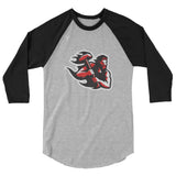 Vulcan Rugby 3/4 sleeve raglan shirt