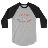 Bullets Rugby Club 3/4 sleeve raglan shirt