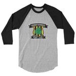 Savannah Shamrocks Rugby 3/4 sleeve raglan shirt