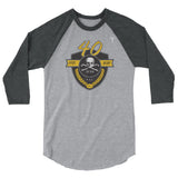 SCSU Rugby 3/4 sleeve raglan shirt