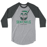 South River Sentinels Rugby Club 3/4 sleeve raglan shirt