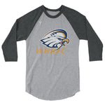 Walnut Hills Rugby Club 3/4 sleeve raglan shirt