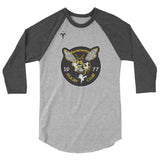 Hornets Rugby Club 3/4 sleeve raglan shirt
