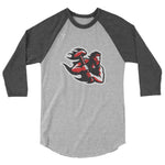 Vulcan Rugby 3/4 sleeve raglan shirt