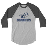 Carolina Rugby Development Group 3/4 sleeve raglan shirt