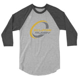 Eclipse Rugby 3/4 sleeve raglan shirt