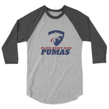 Plano Pumas Rugby 3/4 sleeve raglan shirt