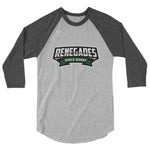 Renegades Girls Rugby 3/4 sleeve raglan shirt