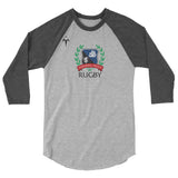 Alexandria Rugby 3/4 sleeve raglan shirt