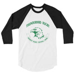 Thunderbird Rugby 3/4 sleeve raglan shirt