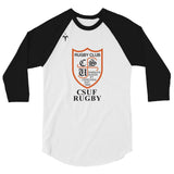 CSUF Rugby 3/4 sleeve raglan shirt