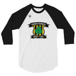 Savannah Shamrocks Rugby 3/4 sleeve raglan shirt