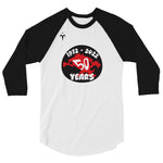 Keene State Rugby 3/4 sleeve raglan shirt