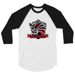 San Antonio Rugby Football Club 3/4 sleeve raglan shirt