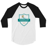Shoreline Spartans Rugby 3/4 sleeve raglan shirt