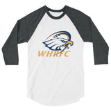 Walnut Hills Rugby Club 3/4 sleeve raglan shirt