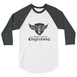 St. Martin's Academy Kingfishers 3/4 sleeve raglan shirt