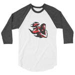 Vulcan Rugby 3/4 sleeve raglan shirt