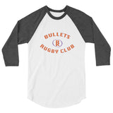 Bullets Rugby Club 3/4 sleeve raglan shirt