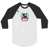 Alexandria Rugby 3/4 sleeve raglan shirt