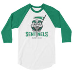 South River Sentinels Rugby Club 3/4 sleeve raglan shirt