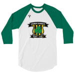 Savannah Shamrocks Rugby 3/4 sleeve raglan shirt