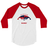 Denver Harlequins Rugby 3/4 sleeve raglan shirt