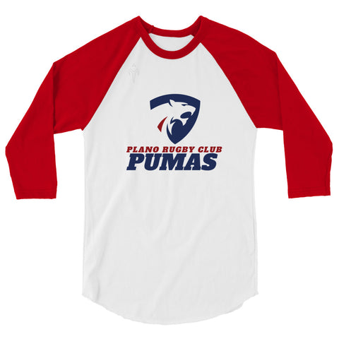 Plano Pumas Rugby 3/4 sleeve raglan shirt