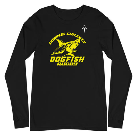 Corpus Christi Dogfish Rugby Unisex Long Sleeve Tee