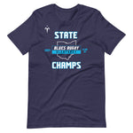 Olentangy Blues Rugby State Champs Short-Sleeve Unisex T-Shirt