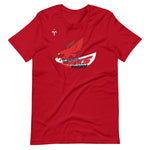 Raleigh Redhawks Rugby Unisex t-shirt