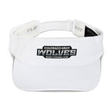 Colorado Gray Wolves RFC Visor